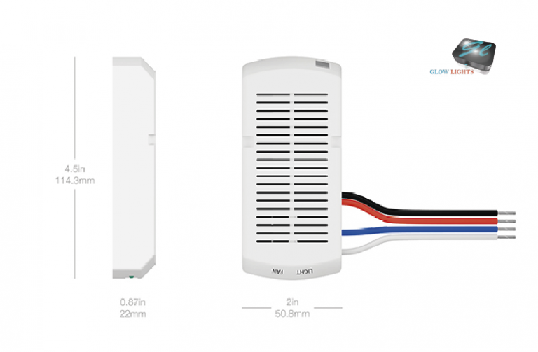 Ventilador de techo y controlador de iluminación Insteon, módulo de accesorio (doble banda) - Imagen 2