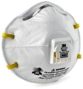 3mtm particulate respirator 8210v n95