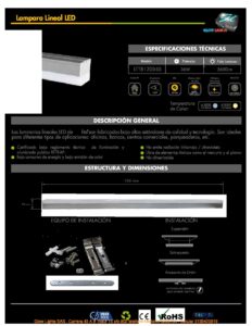ficha tecnica lineal pdf