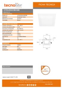 12YDLED431MV30B DataSheet pdf