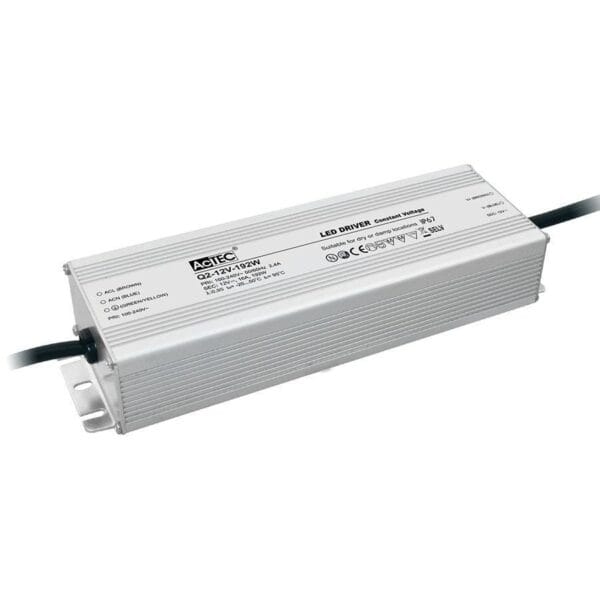 DRIVER EXTERIOR 200W Satinado Led DRIVERS - High Performance