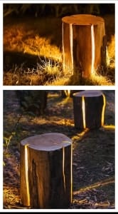 Tronco led solar 3