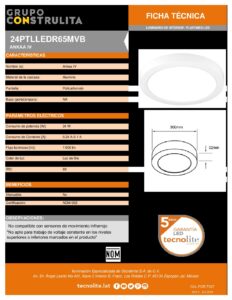 ficha tecnica 24PTLLEDR65MVB pdf