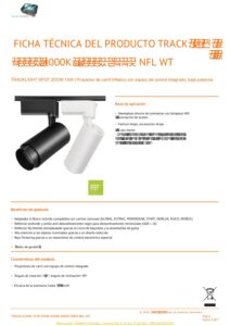 TRACK zoom D15 60 15 W 3000 K 90RA es pdf
