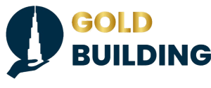 logo gold building