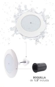 BALA SUMERGIBLE DE 24W RGB CON CONTROL